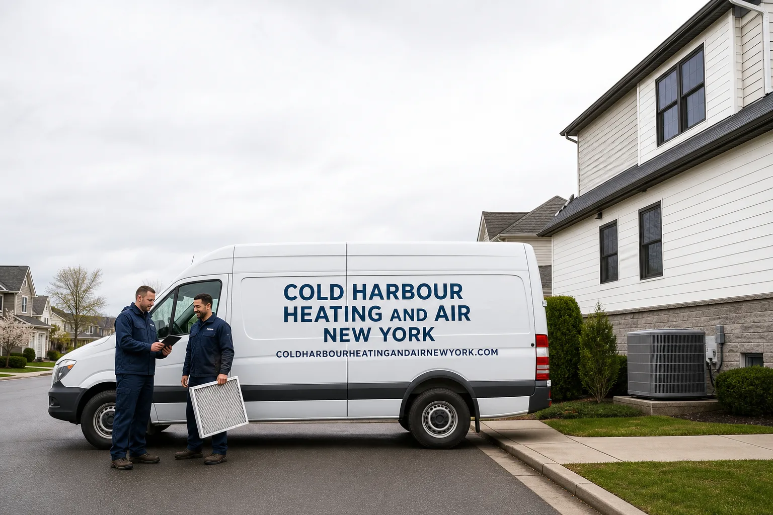Cold Harbour Heating and Air New York hvac team